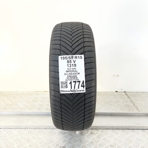 Pneumatico Usato 195 55 R15 85V Imperial Allseason Driver 75% 4 Stagioni
