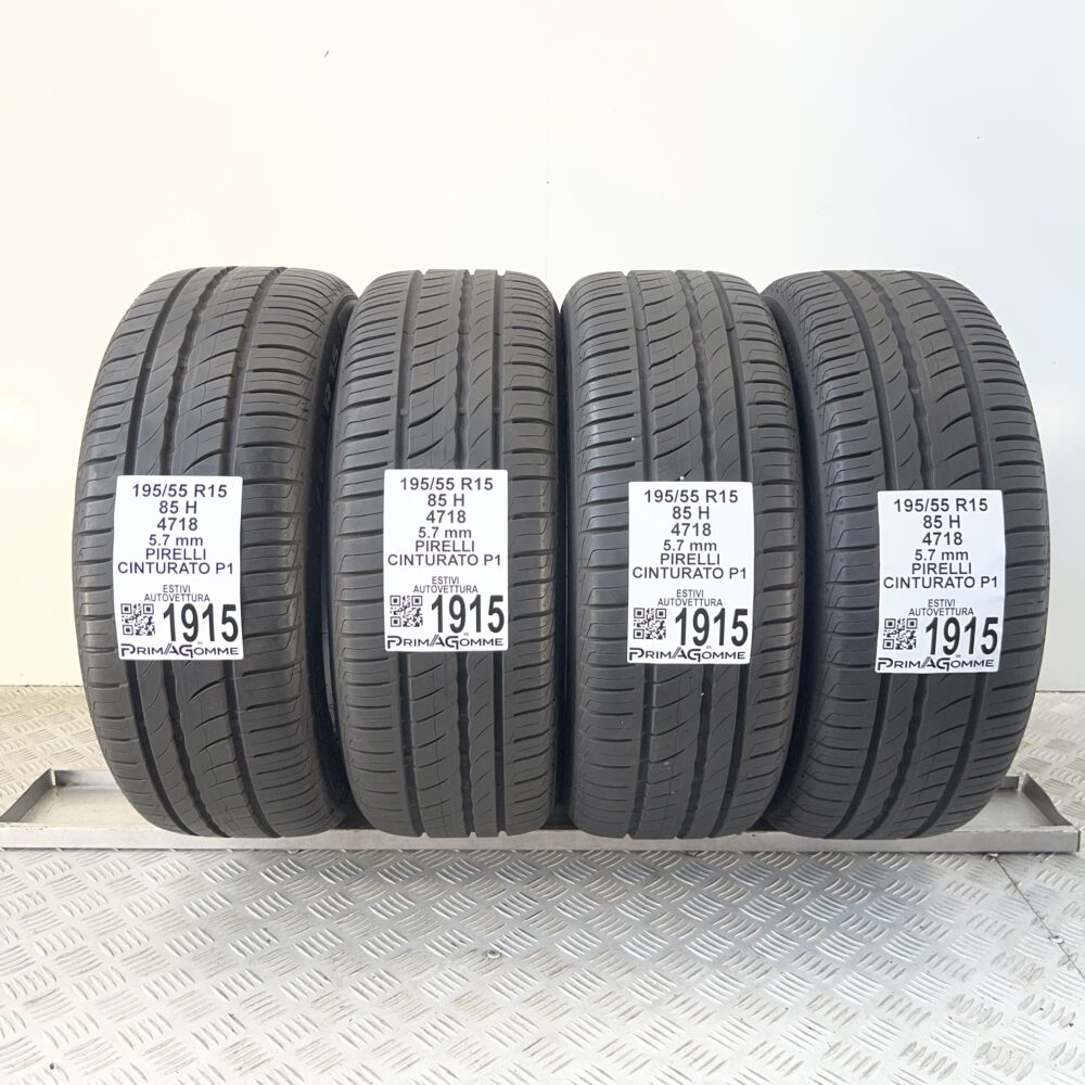 Pneumatici Usati 195 55 R15 85H Pirelli Cinturato P1 81% Estive | Gomme Usate | PrimaGomme.it Pneumatici usati 195 55 R15 Pirelli Cinturato P1 - foto 6