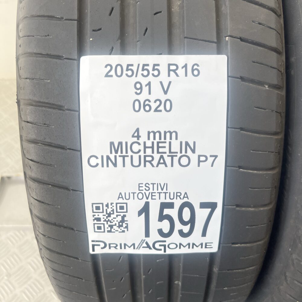 Gomme Usate 205 55 R16 91V Michelin Cinturato P7 Estive | Gomme Usate | PrimaGomme.it Gomme Usate 205 55 R16 91V Michelin Cinturato P7 Estive - immagine 2