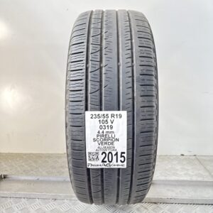 Pneumatico Usato 235 55 R19 105V Pirelli Scorpion Verde Allseason 4 Stagioni