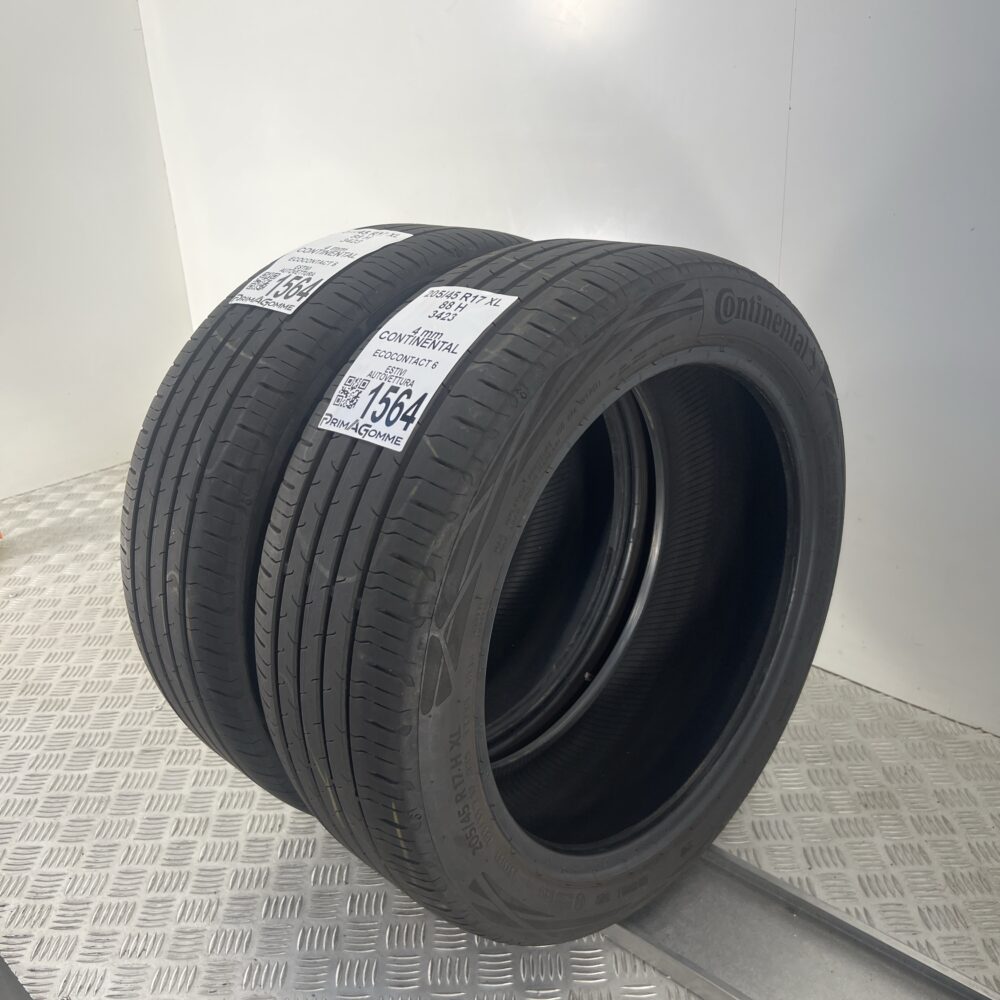 Gomme Usate 205 45 R17 88H Continental Ecocontact 6 Estive | Gomme Usate | PrimaGomme.it Gomme Usate 205 45 R17 88H Continental Ecocontact 6 Estive - immagine 4
