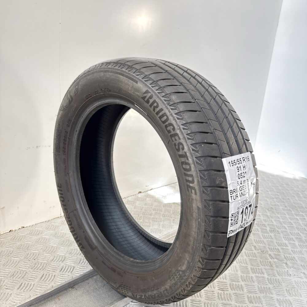 Pneumatico Usato 195 55 R16 91H Bridgestone Turanza T005 77% Estivo | Gomme Usate | PrimaGomme.it Pneumatico usato 195 55 R16 Bridgestone Turanza T005 - foto 4