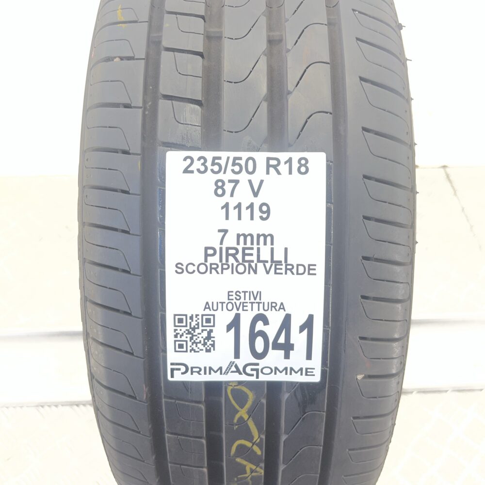 Pneumatico Usato 235 50 R18 87V Pirelli Scorpion Verde 100% Estivo | Gomme Usate | PrimaGomme.it Pneumatico usato 235 50 R18 Pirelli Scorpion Verde - foto 7