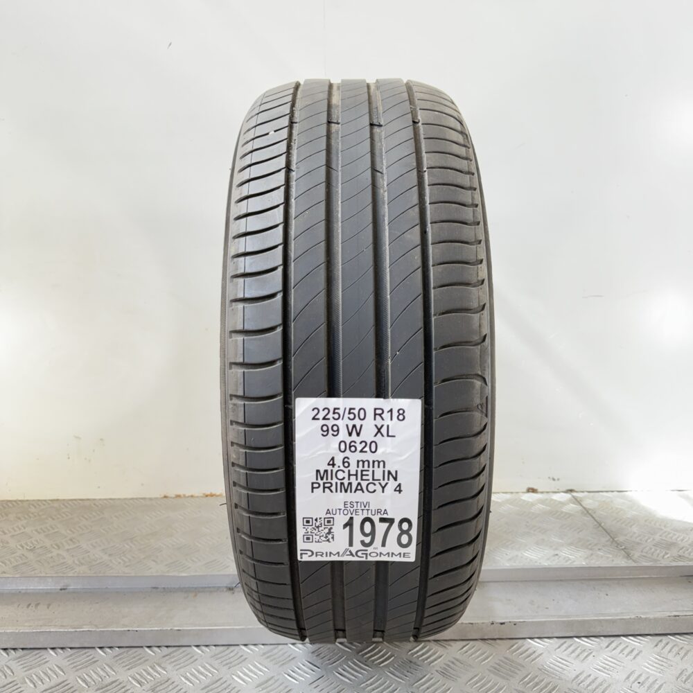 Pneumatico Usato 225 50 R18 XL 99W Michelin Primacy 4 Estivo | Gomme Usate | PrimaGomme.it Pneumatico usato 225 50 R18 Michelin Primacy 4 - foto 7