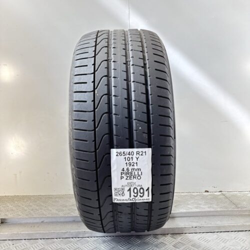 Pneumatico Usato 265 40 R21 101Y Pirelli P Zero Estivo