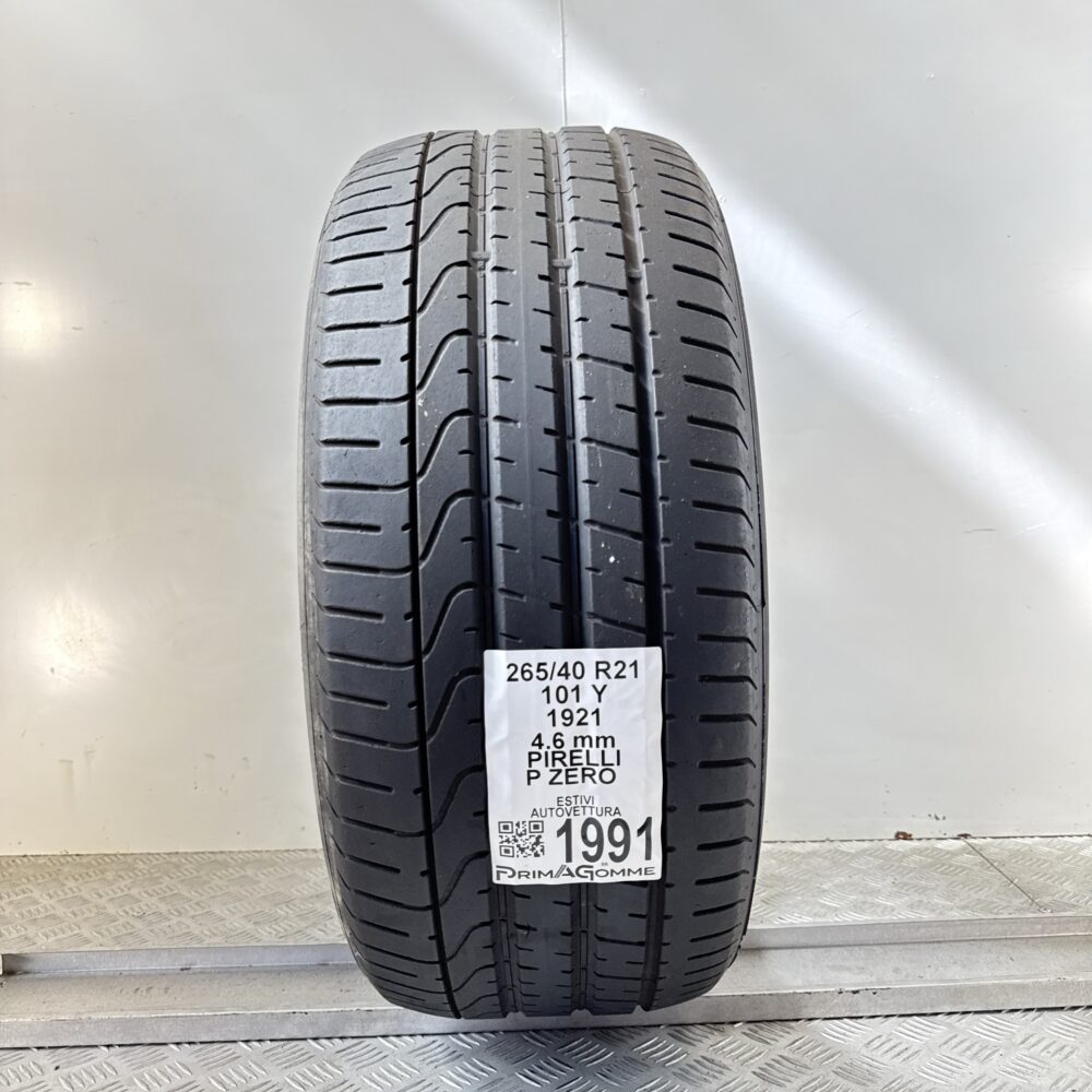 Pneumatico Usato 265 40 R21 101Y Pirelli P Zero Estivo | Gomme Usate | PrimaGomme.it Pneumatico usato 265 40 R21 Pirelli P Zero - foto 6