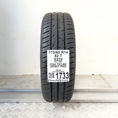 Pneumatico Usato 175 65 R14 82T Esa Tecar Spirit Pro 89% Estivo