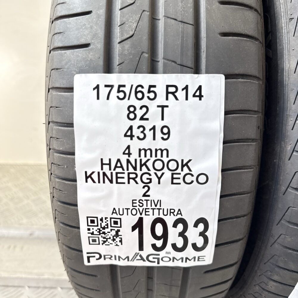 Pneumatici Usati 175 65 R14 82T Hankook Kinergy Eco 2 Estive | Gomme Usate | PrimaGomme.it Pneumatici usati 175 65 R14 Hankook Kinergy Eco 2 - foto 7