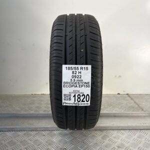 Pneumatico Usato 185 55 R15 82H BRIDGESTONE Ecopia EP150 84% Estivo