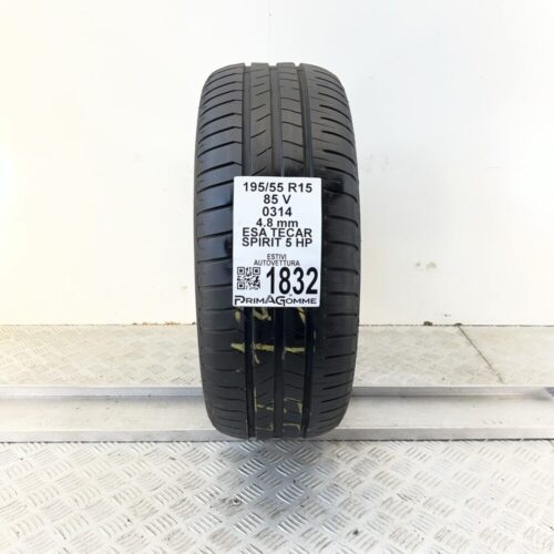 Pneumatico Usato 195 55 R15 85V ESA TECAR Spirit 5 HP Estivo