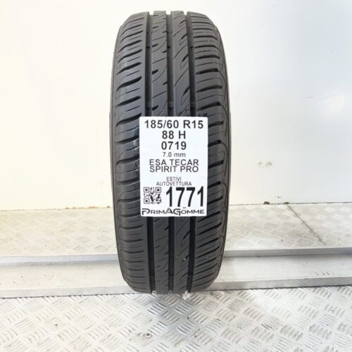 Pneumatico Usato 185 60 R15 88H Esa Tecar Spirit Pro 100% Estivo