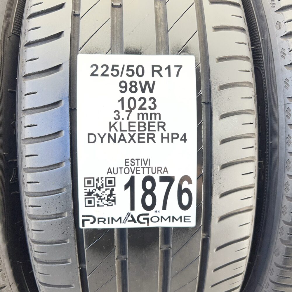 Pneumatici Usati 225 50 R17 98W KLEBER Dynaxer HP4 Estive | Gomme Usate | PrimaGomme.it Pneumatici usati 225 50 R17 KLEBER Dynaxer HP4 - foto 9
