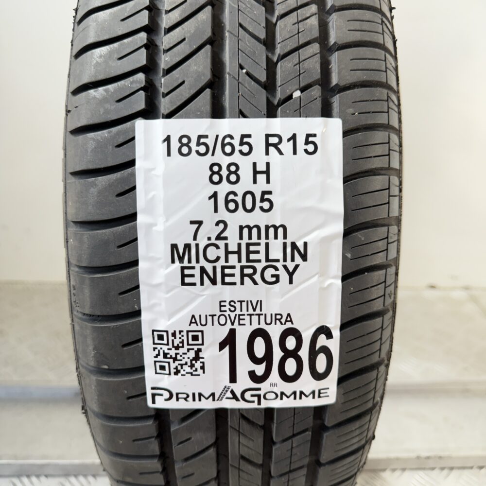 Pneumatico Usato 185 65 R15 88H Michelin Energy 100% Estivo | Gomme Usate | PrimaGomme.it Pneumatico usato 185 65 R15 Michelin Energy - foto 5