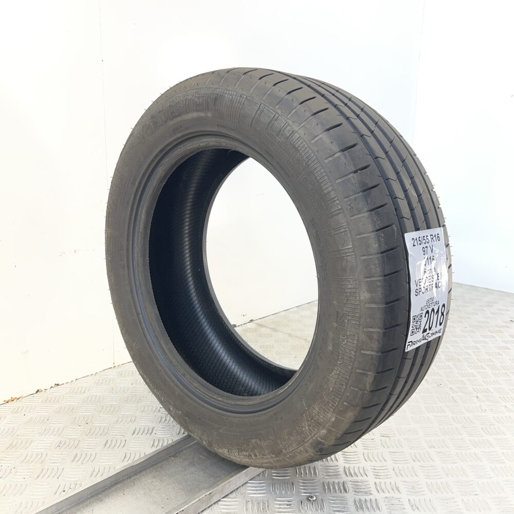 Pneumatico Usato 215 55 R16 97V Vredestein Sportrac 5 86% Estivo | Gomme Usate | PrimaGomme.it Pneumatico usato 215 55 R16 Vredestein Sportrac 5