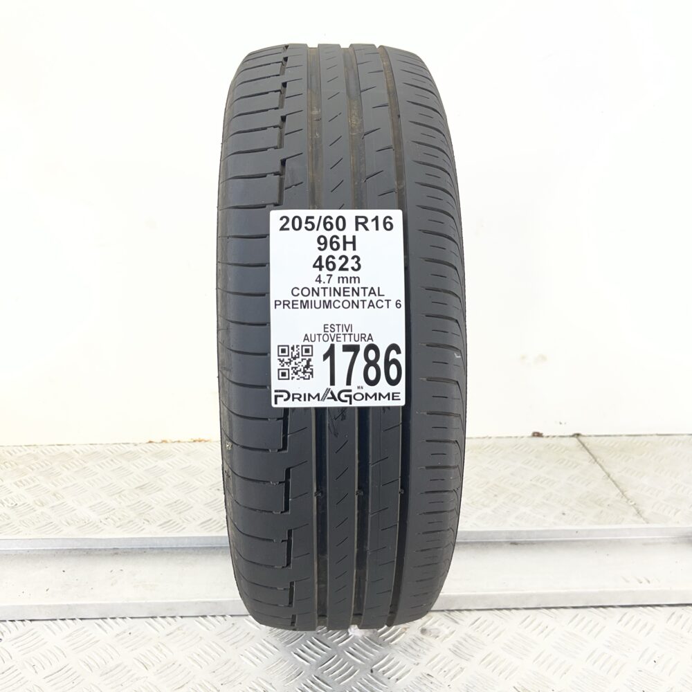 Pneumatico Usato 205 60 R16 96H XL Continental PremiumContact 6 Estivo | Gomme Usate | PrimaGomme.it Pneumatico usato 205 60 R16 Continental PremiumContact 6 - foto 6