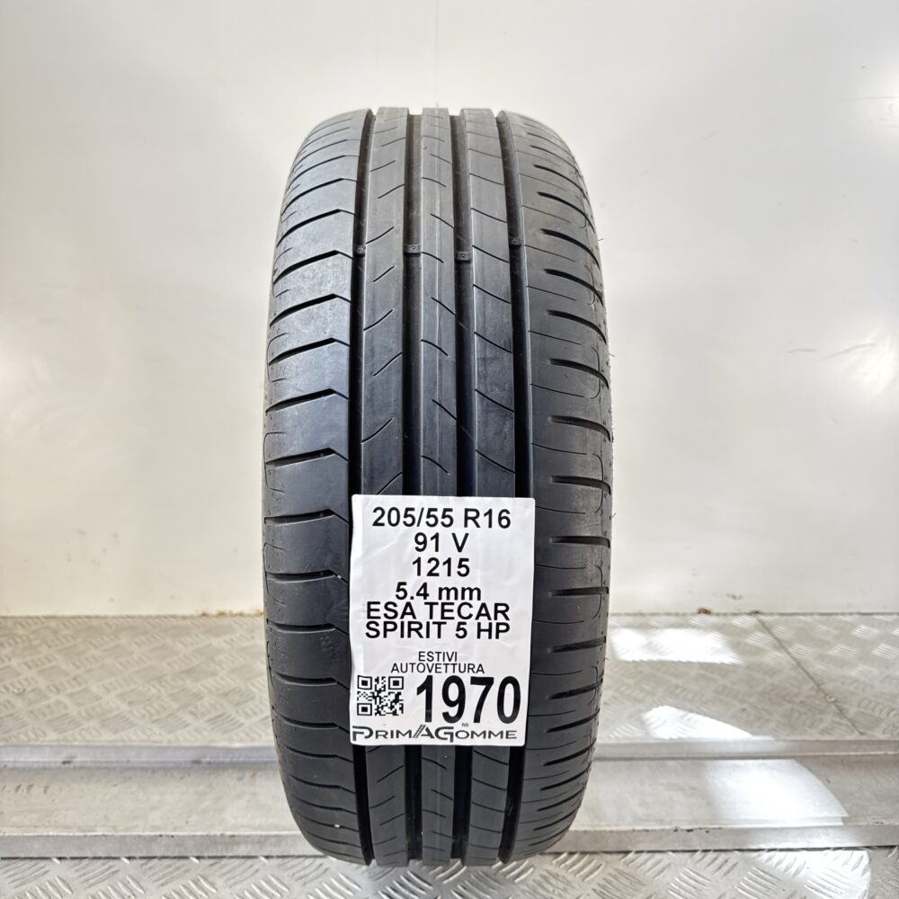 Pneumatico Usato 205 55 R16 91V Esa Tecar Spirit 5 HP 77% Estivo | Gomme Usate | PrimaGomme.it Pneumatico usato 205 55 R16 Esa Tecar Spirit 5 HP - foto 7