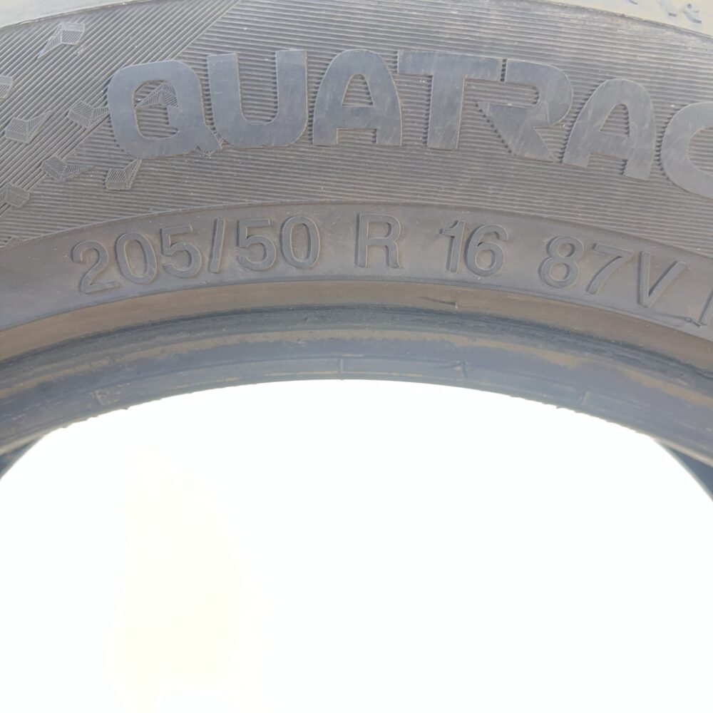 Gomme Usate 205 50 R16 87V Vredestein Quatrac 5 Estive | Gomme Usate | PrimaGomme.it Gomme Usate 205 50 R16 87V Vredestein Quatrac 5 Estive - immagine 5