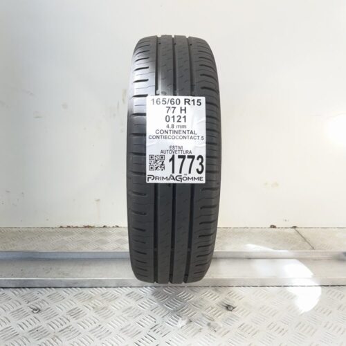 Pneumatico Usato 165 60 R15 77H Continental ContiEcoContact 5 Estivo