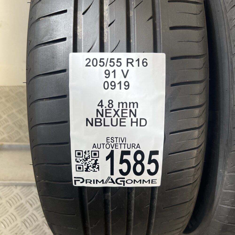 Gomme Usate 205 55 R16 91V Nexen NBLUE HD 68% Estive | Gomme Usate | PrimaGomme.it Gomme Usate 205 55 R16 91V Nexen NBLUE HD 68% Estive - immagine 2