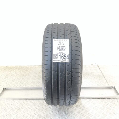 Gomma Usata 245 35 ZR20 91Y Pirelli P Zero 100% Estiva