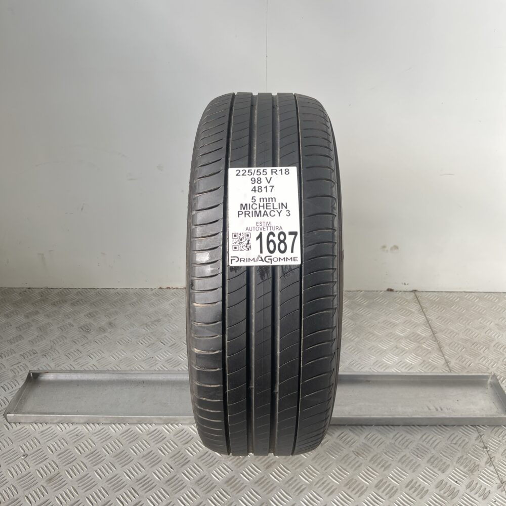 Gomma Usata 225 55 R18 98V Michelin Primacy 3 71% Estiva | Gomme Usate | PrimaGomme.it Gomma Usata 225 55 R18 98V Michelin Primacy 3 71% Estiva