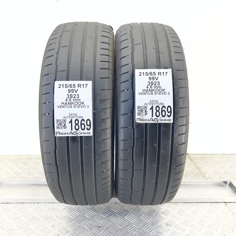 Pneumatici Usati 215 65 R17 99V HANKOOK Ventus S1EVO 3 Estive | Gomme Usate | PrimaGomme.it Pneumatici usati 215 65 R17 HANKOOK Ventus S1EVO 3 - foto 7