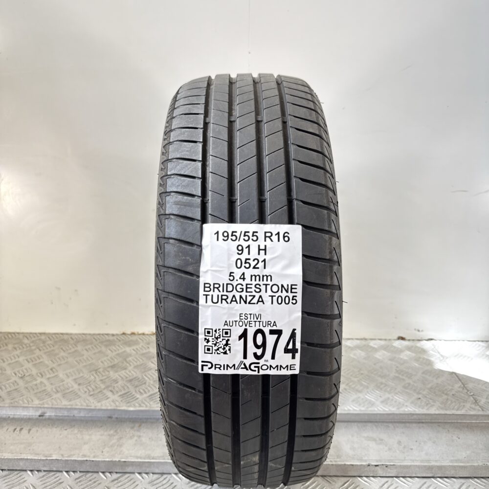 Pneumatico Usato 195 55 R16 91H Bridgestone Turanza T005 77% Estivo | Gomme Usate | PrimaGomme.it Pneumatico usato 195 55 R16 Bridgestone Turanza T005 - foto 7