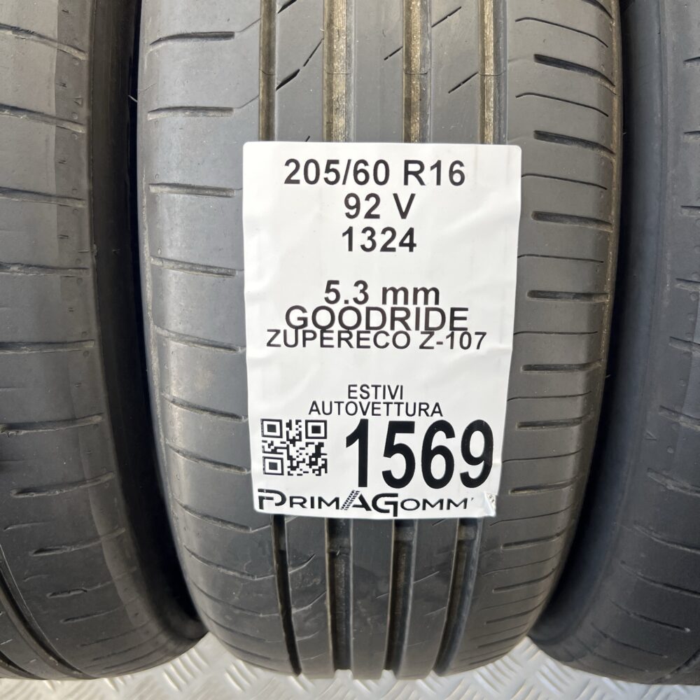 Pneumatici Usati 205 60 R16 92V Goodride Zupereco Z-107 76% Estive | Gomme Usate | PrimaGomme.it Pneumatici usati 205 60 R16 Goodride Zupereco Z-107 - foto 11