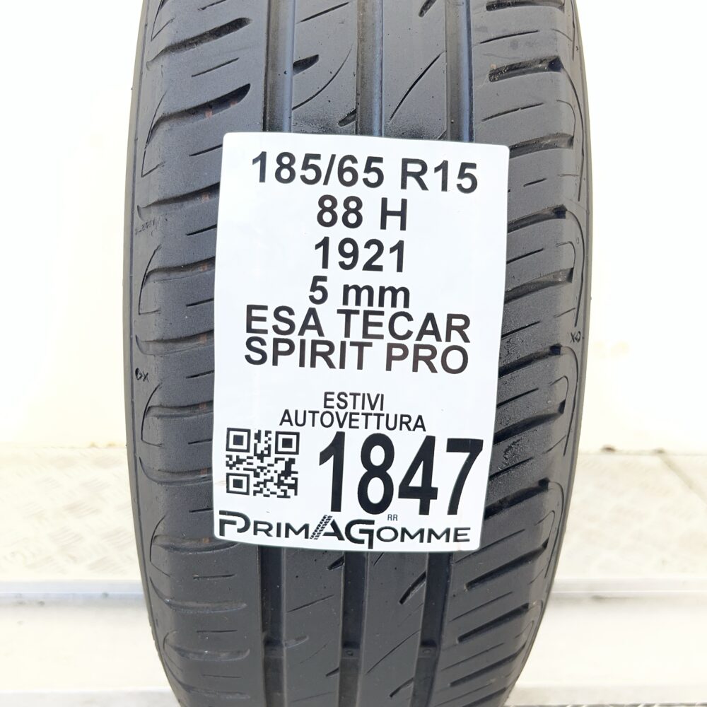 Pneumatico Usato 185 65 R15 88H ESA TECAR Spirit Pro 71% Estivo | Gomme Usate | PrimaGomme.it Pneumatico usato 185 65 R15 ESA TECAR Spirit Pro - foto 7