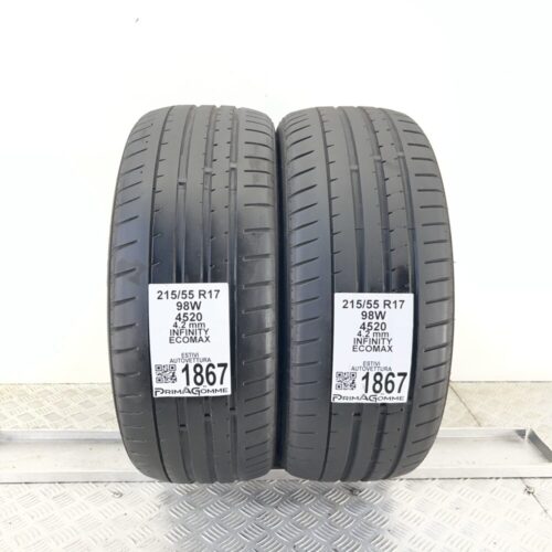 Pneumatici Usati 215 55 R17 98W INFINITY ECOMAX Estive