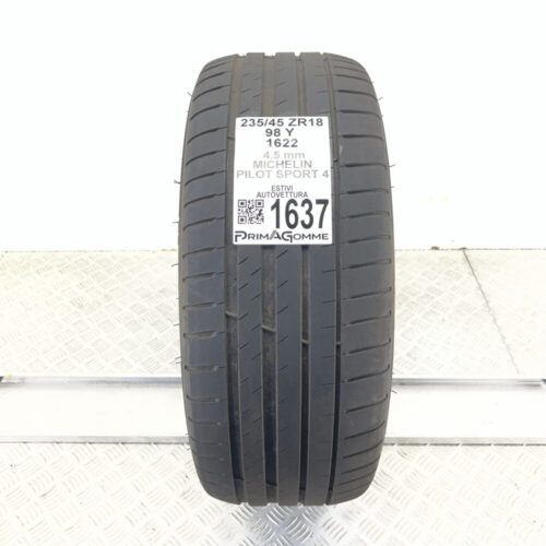 Pneumatico Usato 235 45 ZR18 98Y Michelin Pilot Sport 4 Estivo