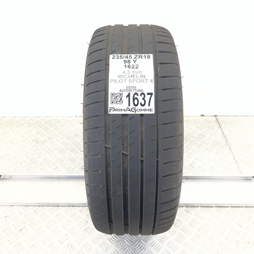 Pneumatico Usato 235 45 ZR18 98Y Michelin Pilot Sport 4 Estivo | Gomme Usate | PrimaGomme.it Pneumatico usato 235 45 ZR18 Michelin Pilot Sport 4 - foto 6