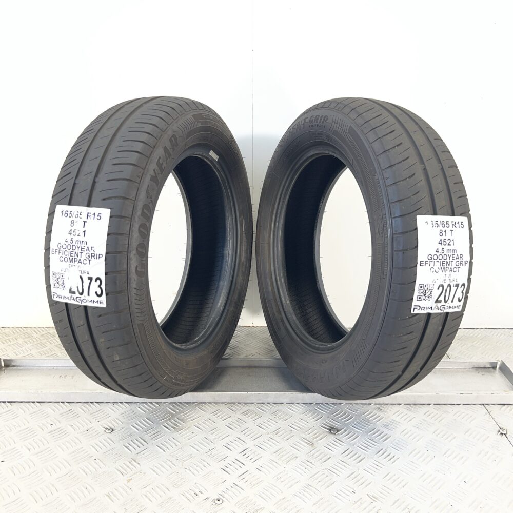 Pneumatici Usati 165 65 R15 81T Goodyear Efficient Grip Compact Estive | Gomme Usate | PrimaGomme.it Pneumatici usati 165 65 R15 Goodyear Efficient Grip Compact