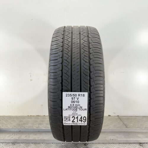 Pneumatico Usato 235 50 R18 97V Michelin Latitude Tour HP Estivo