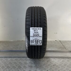 Pneumatico Usato 195 60 R15 88V KENDA Kenetica Pro 89% Estivo