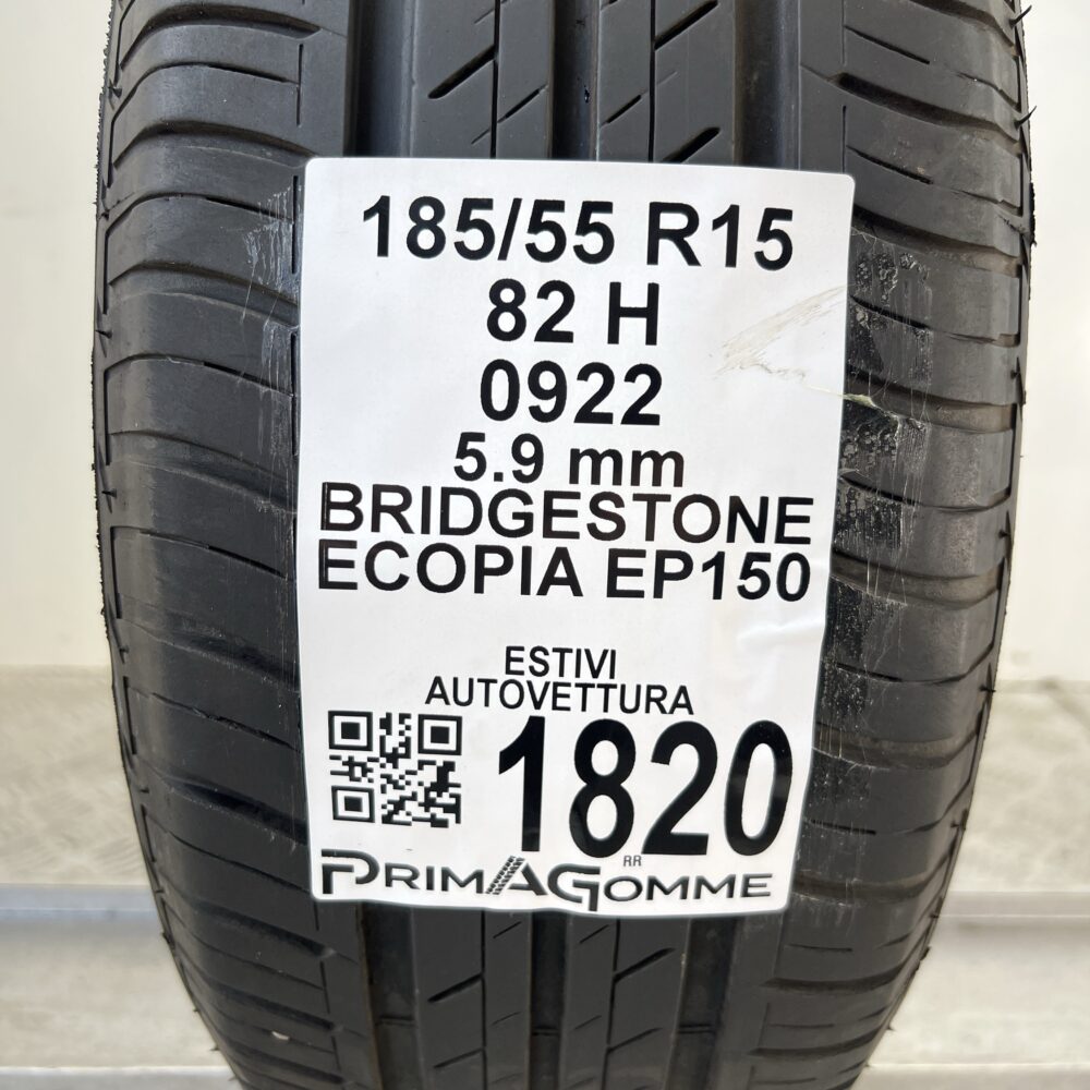 Pneumatico Usato 185 55 R15 82H BRIDGESTONE Ecopia EP150 84% Estivo | Gomme Usate | PrimaGomme.it Pneumatico usato 185 55 R15 BRIDGESTONE Ecopia EP150 - foto 7