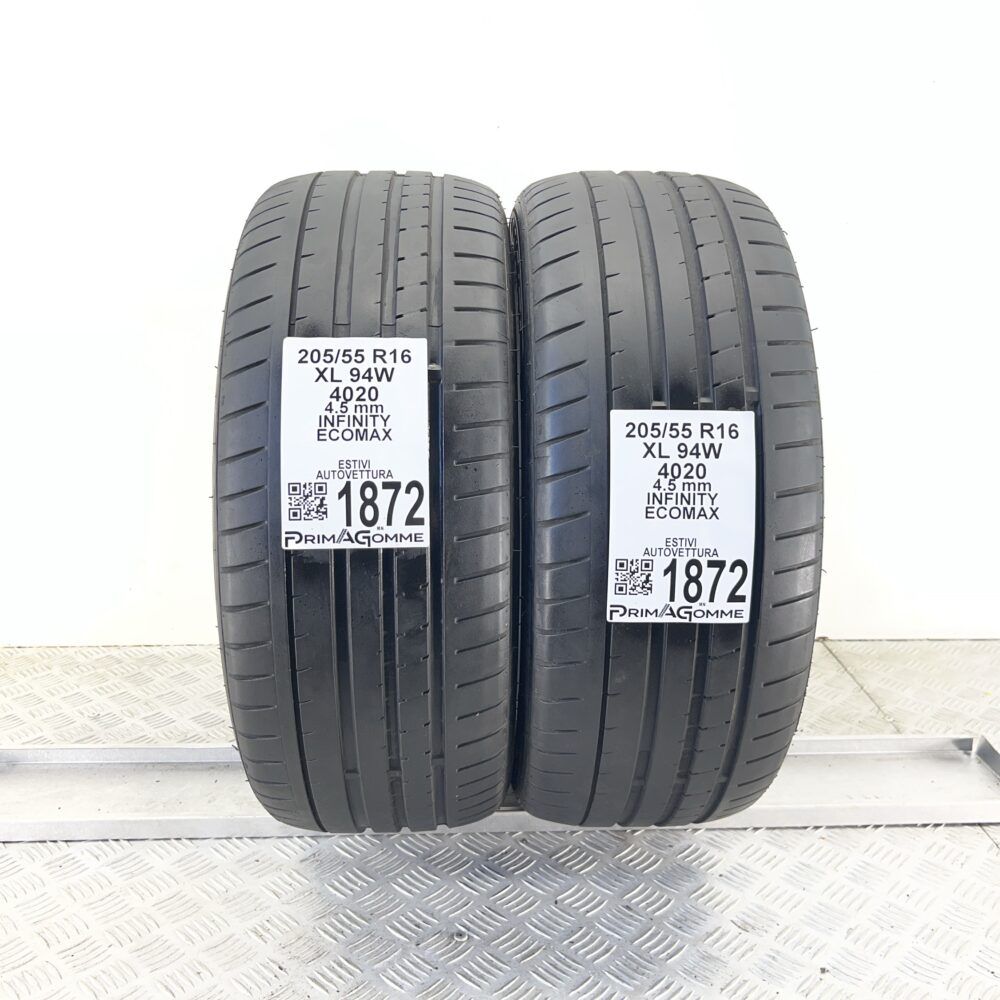 Pneumatici Usati 205 55 R16 XL 94W Infinity Ecomax Estive | Gomme Usate | PrimaGomme.it Pneumatici usati 205 55 R16 Infinity Ecomax - foto 6