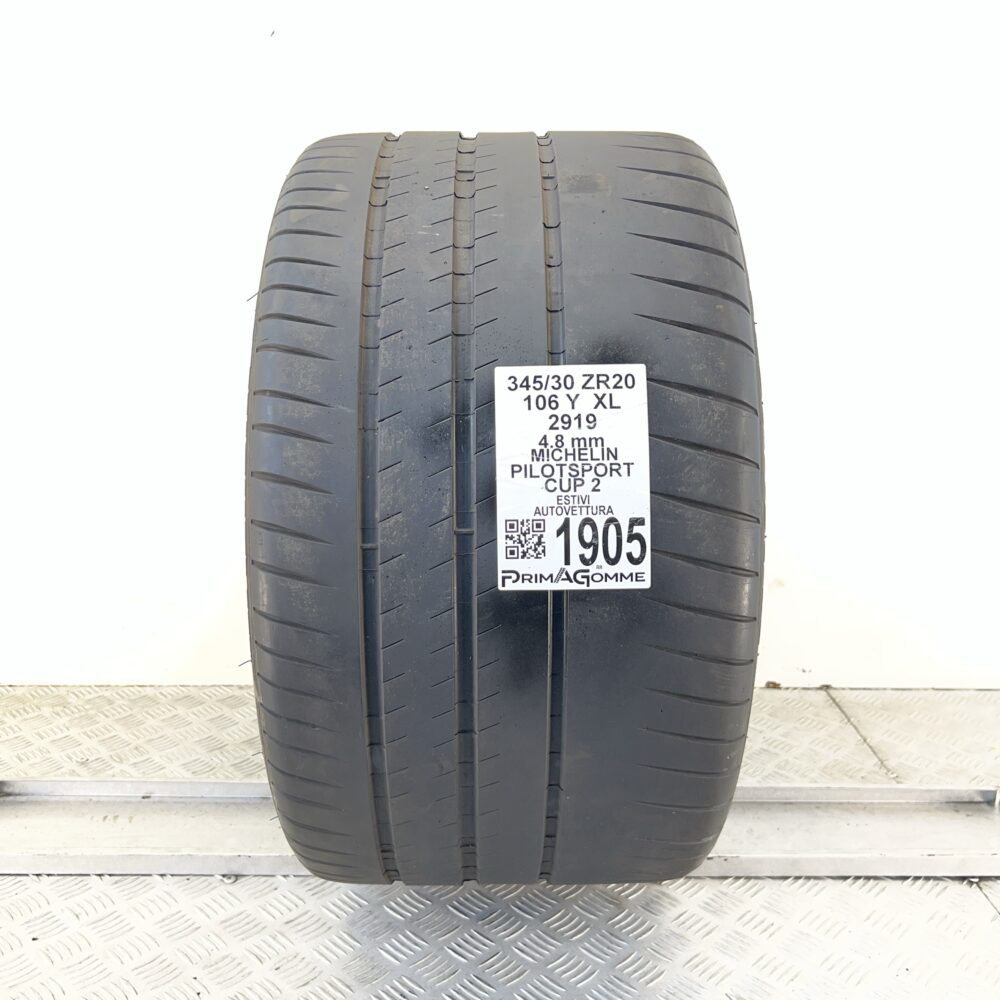 Pneumatico Usato 345 30 ZR20 XL 106Y Michelin Pilot Sport Cup 2 Estivo | Gomme Usate | PrimaGomme.it Pneumatico usato 345 30 ZR20 Michelin Pilot Sport Cup 2 - foto 6