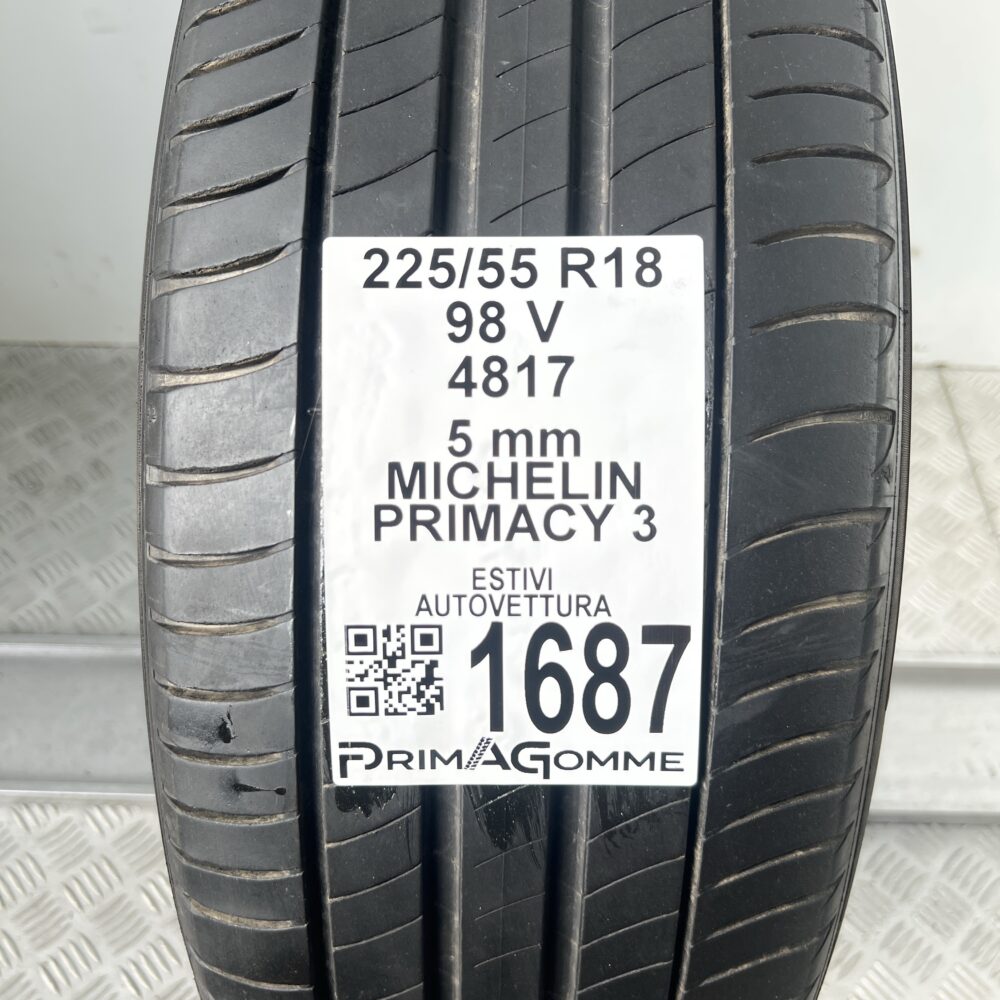 Gomma Usata 225 55 R18 98V Michelin Primacy 3 71% Estiva | Gomme Usate | PrimaGomme.it Gomma Usata 225 55 R18 98V Michelin Primacy 3 71% Estiva - immagine 2