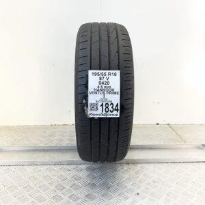 Pneumatico Usato 195 55 R16 87V HANKOOK Ventus Prime 3 Estivo