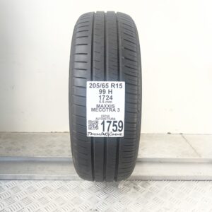 Pneumatico Usato 205 65 R15 99H Maxxis Mecotra 3 79% Estivo