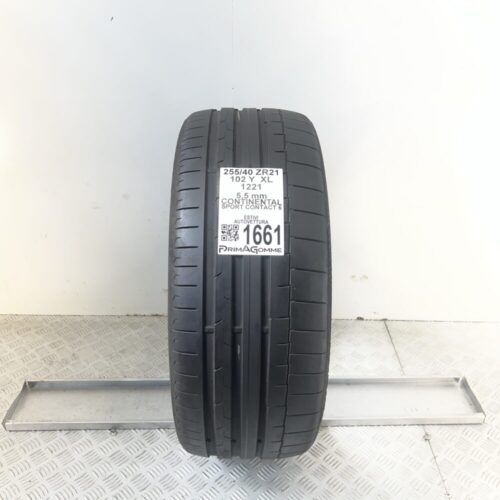 Gomma Usata 255 40 ZR21 102Y XL Continental Sport Contact 6 79% Estiva