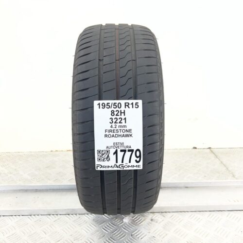 Pneumatico Usato 195 50 R15 82H Firestone Roadhawk Estivo