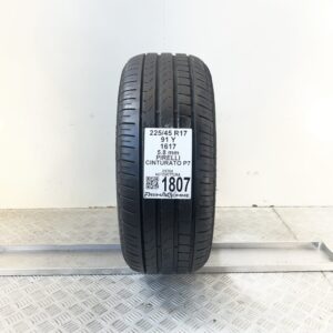 Pneumatico Usato 225 45 R17 91Y PIRELLI Cinturato P7 83% Estivo