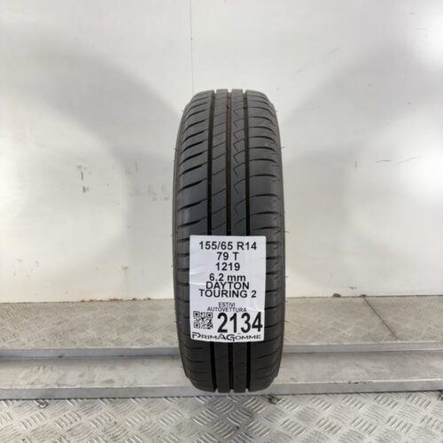Pneumatico Usato 155 65 R14 75T Dayton Touring 2 89% Estivo
