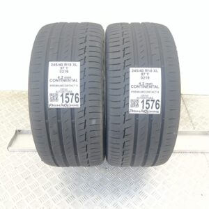 Gomme Usate 245 40 R18 XL 97Y Continental PremiumContact 6 Estive