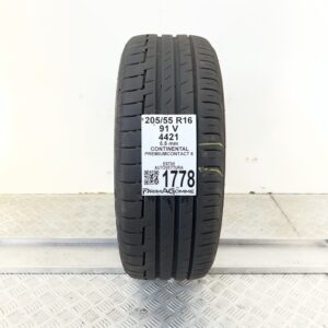Pneumatico Usato 205 55 R16 91V CONTINENTAL PremiumContact 6 79% Estivo
