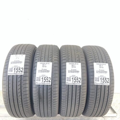 Gomme Usate 185 65 R15 88T Yokohama Bluearth-GT 71% Estive