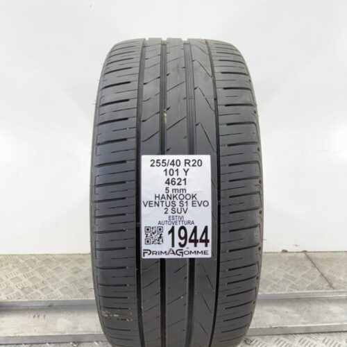 Pneumatico Usato 255 40 R20 101Y Hankook Ventus S1 Evo 2 SUV 71% Estivo