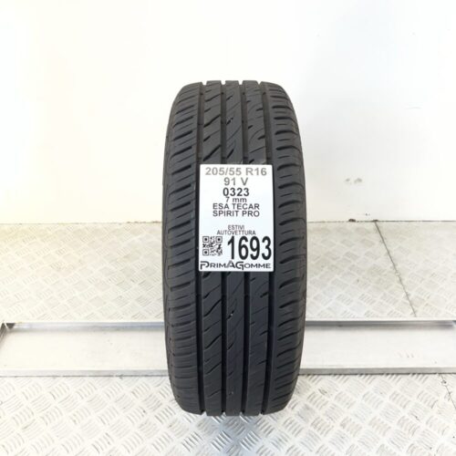 Pneumatico Usato 205 55 R16 91V Esa Tecar Spirit Pro 100% Estivo